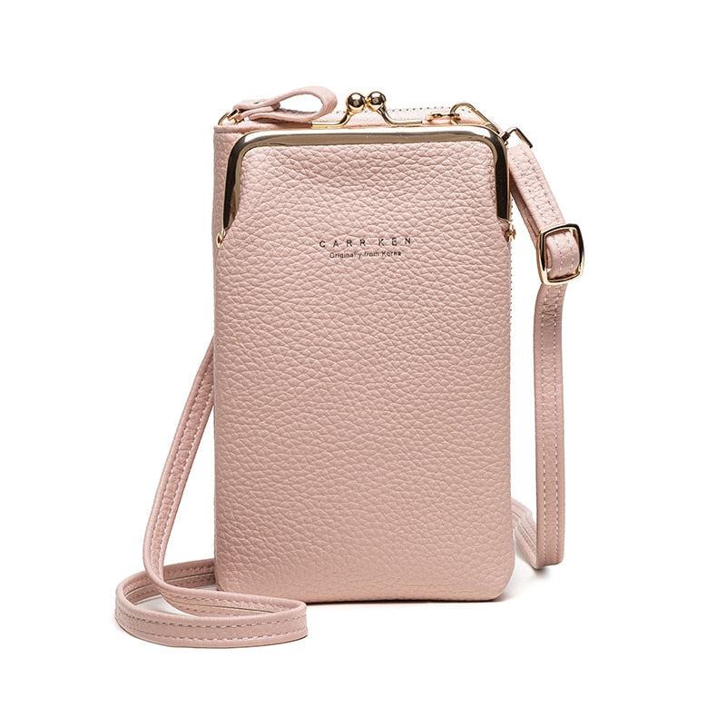 Compact en stijlvol telefoontasje voor dames – Livora PocketEase - Glamorix