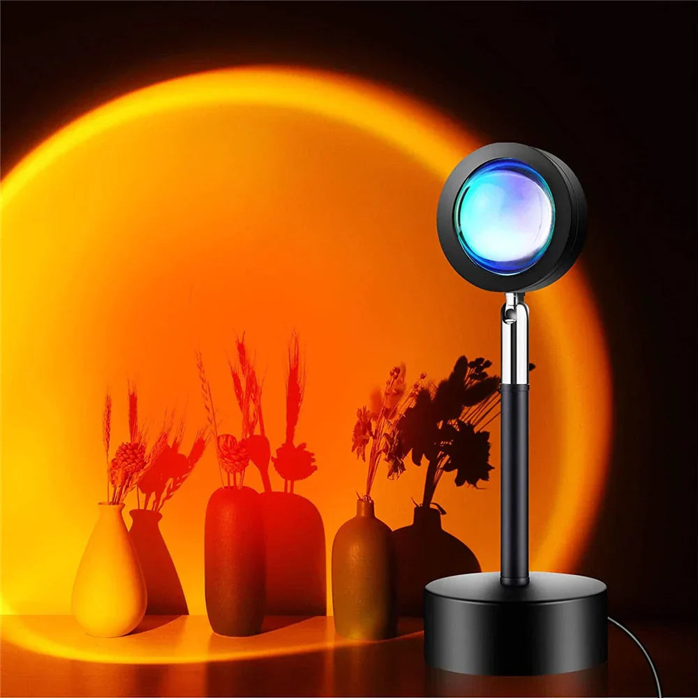 GlowSphere – Sunset Lamp met 4 Kleuren