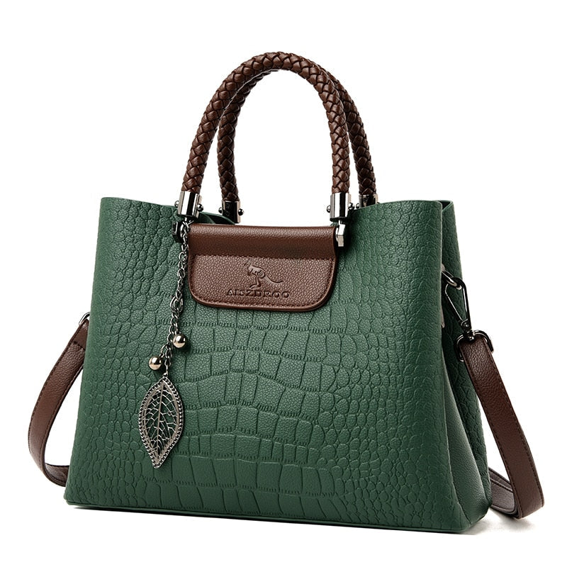 Luxe leren handtas voor dames – Bellucia EliteTote - Glamorix