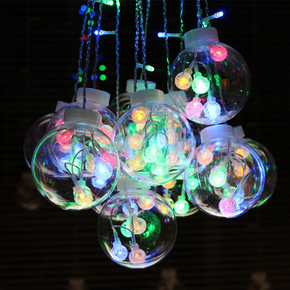LED globe hanglampen voor buiten – warm wit & multicolor sfeerlicht – LUMINA GLOBE - Glamorix