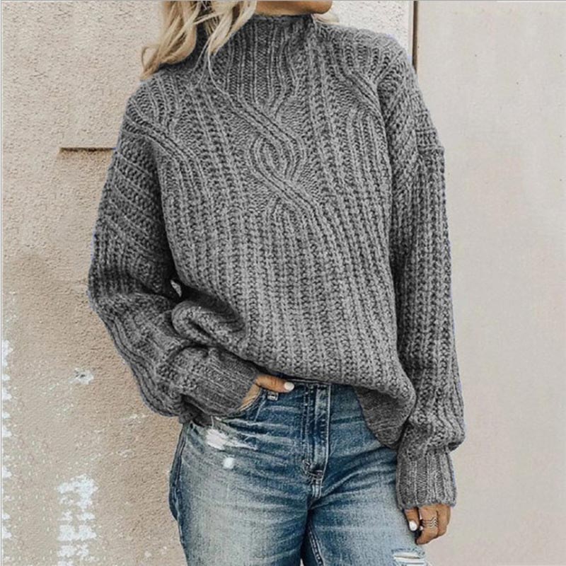 Abby - Elegante gebreide trui voor dames - Glamorix