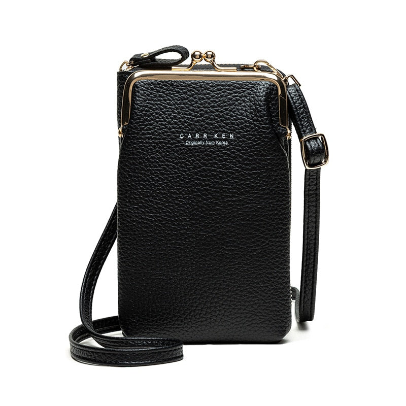 Compact en stijlvol telefoontasje voor dames – Livora PocketEase - Glamorix