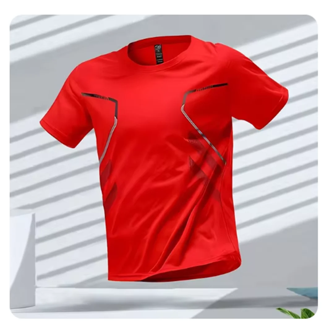 Sportief heren T-shirt met grafische print en moderne pasvorm – VIRON ACTIVE - Glamorix