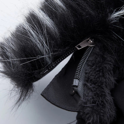 DENVER – Winterjas met capuchon, gevoerd met imitatiebont voor heren