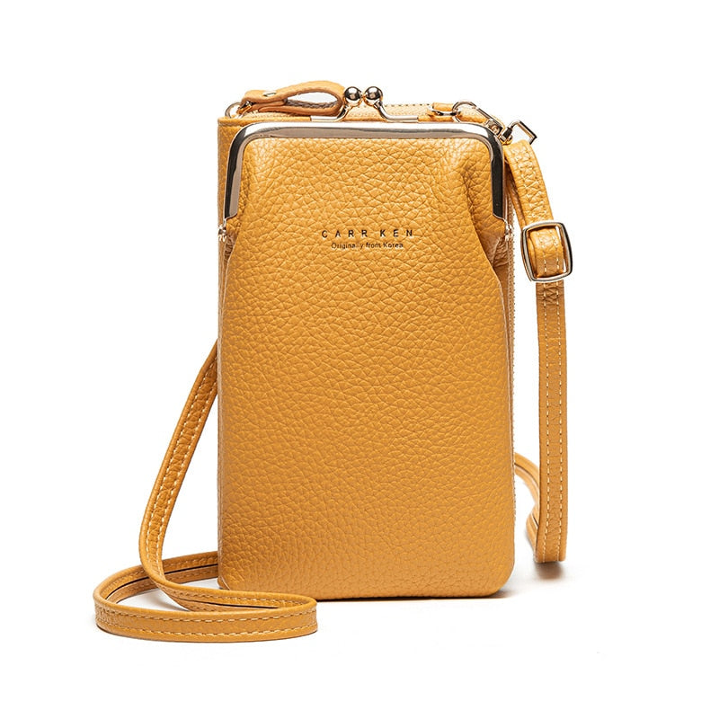 Compact en stijlvol telefoontasje voor dames – Livora PocketEase - Glamorix