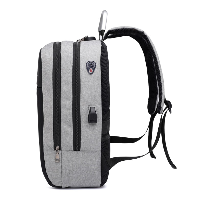 Moderne anti-diefstal rugzak met USB-poort – ShieldWay Nova - Glamorix