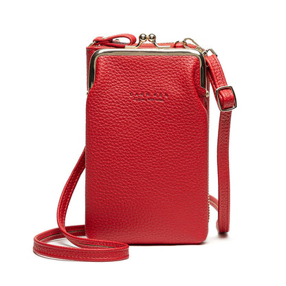 Compact en stijlvol telefoontasje voor dames – Livora PocketEase - Glamorix
