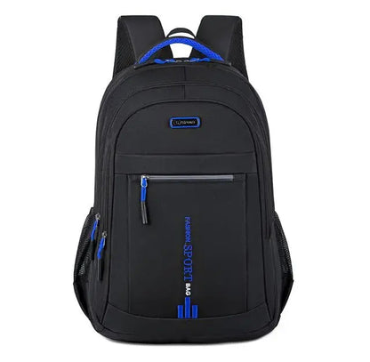 Moderne waterdichte herenrugzak van Oxford-stof met laptopvak – BORELLO CityShield - Glamorix