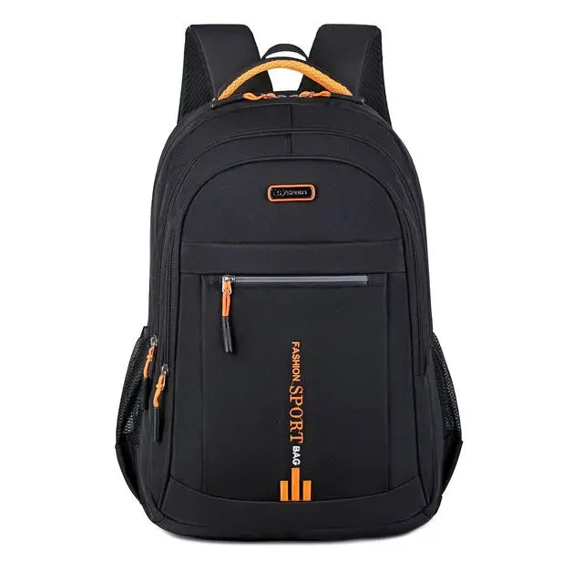 Moderne waterdichte herenrugzak van Oxford-stof met laptopvak – BORELLO CityShield - Glamorix
