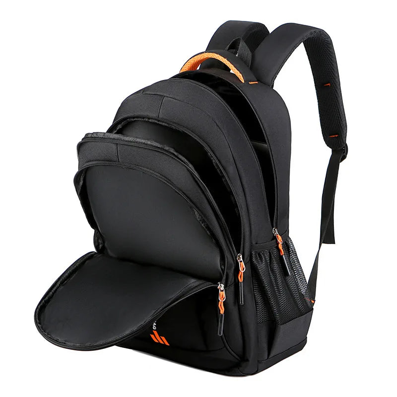 Moderne waterdichte herenrugzak van Oxford-stof met laptopvak – BORELLO CityShield - Glamorix