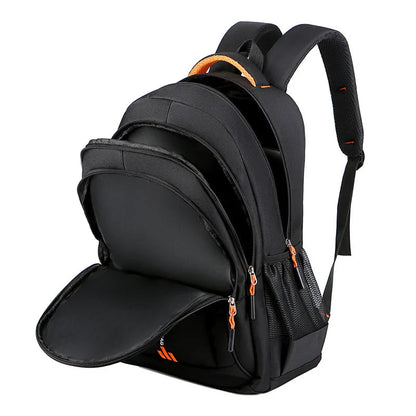 Moderne waterdichte herenrugzak van Oxford-stof met laptopvak – BORELLO CityShield - Glamorix