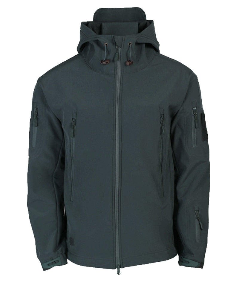 Heren Softshell Jas | Waterdicht Met Capuchon - Glamorix
