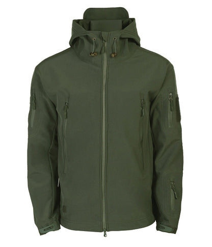 Heren Softshell Jas | Waterdicht Met Capuchon - Glamorix