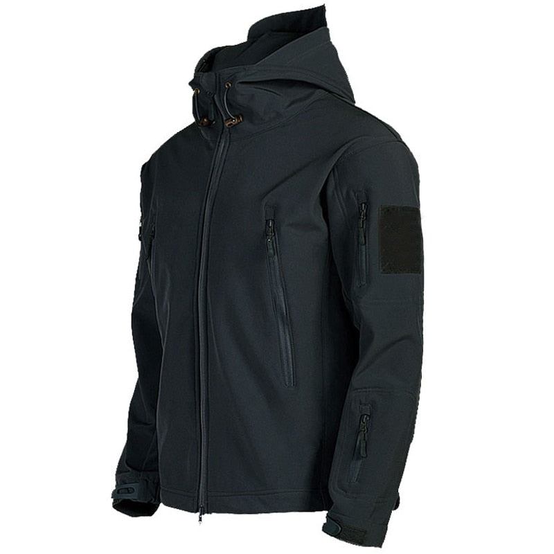 Heren Softshell Jas | Waterdicht Met Capuchon - Glamorix