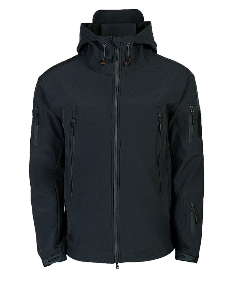 Heren Softshell Jas | Waterdicht Met Capuchon - Glamorix