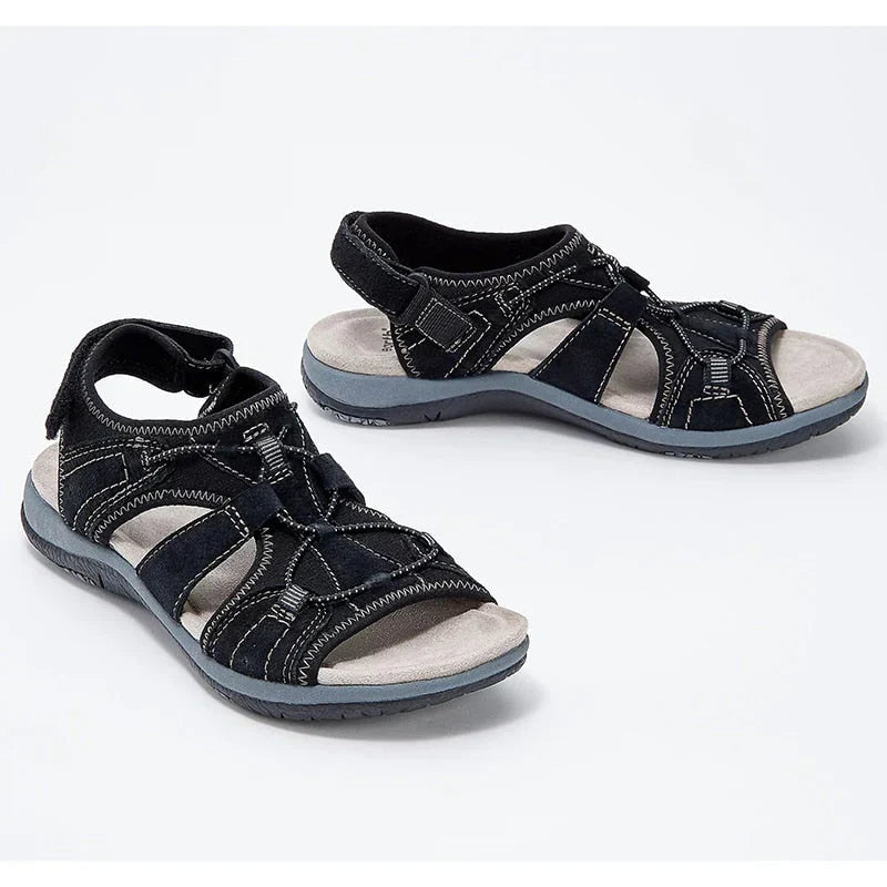 Super zachte dames sandalen met ergonomisch voetbed – Nuvana CloudStep - Glamorix