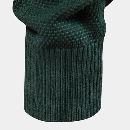 Gebreide heren trui met kleurverloopstrepen – MILVOR - Glamorix