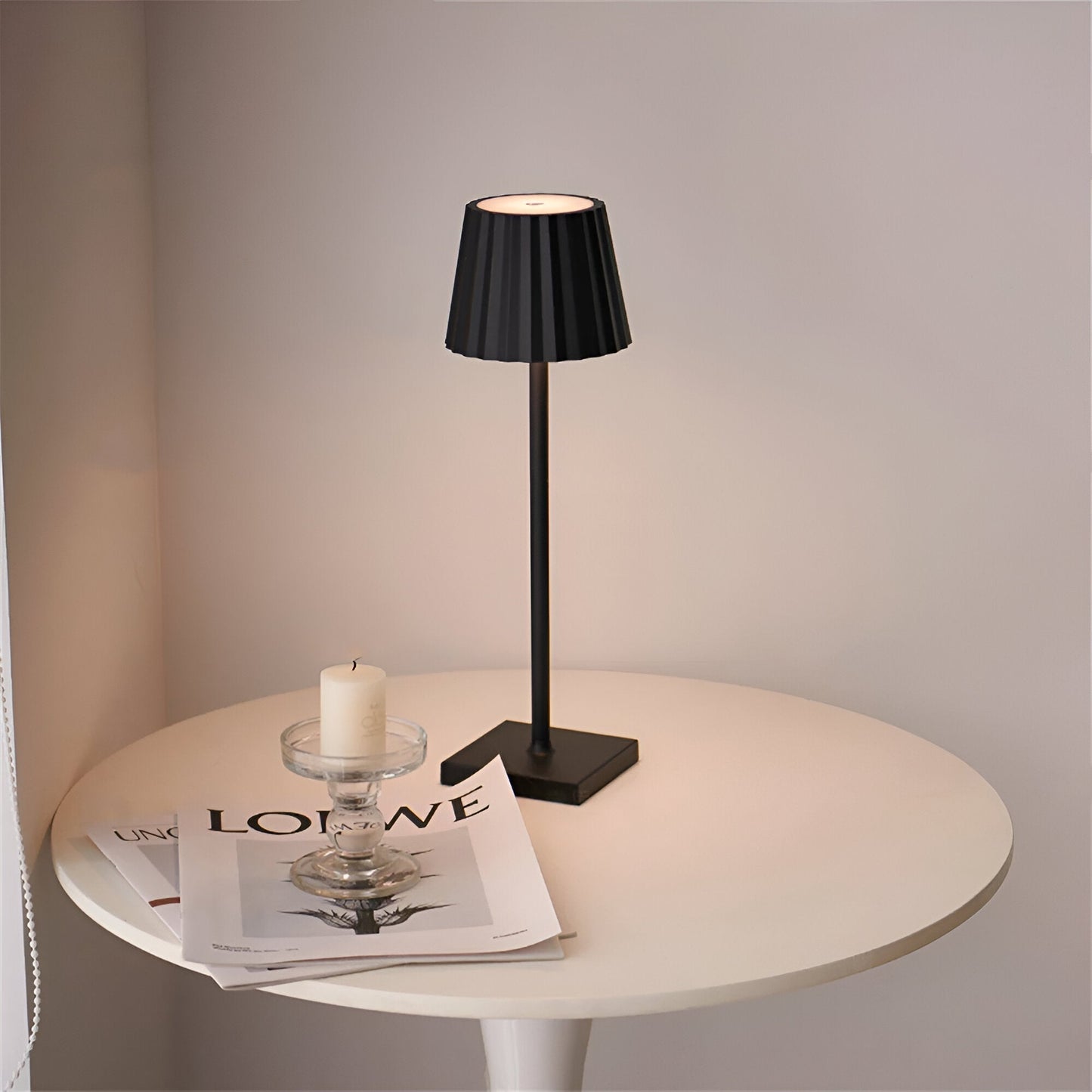 SOFTGLOW - Draadloze sfeerlamp met elegant ontwerp