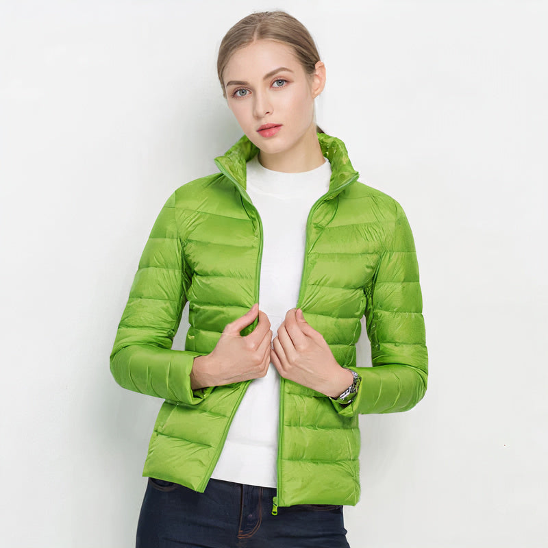 ILSE - Chaqueta ligera de plumón estilo Urban Chic para mujeres - Glamorix