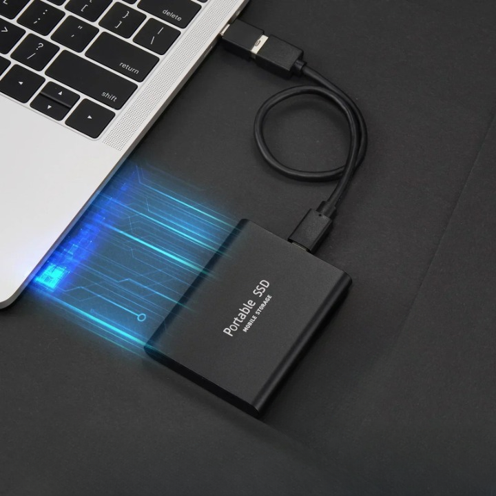 Supersnelle draagbare SSD met USB-C – CoreVault X128 - Glamorix