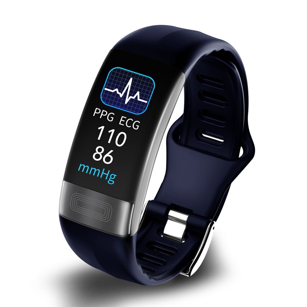 Slimme gezondheidsarmband met EKG, bloeddruk- en hartslagmeting – CARDIO SMARTBAND - Glamorix