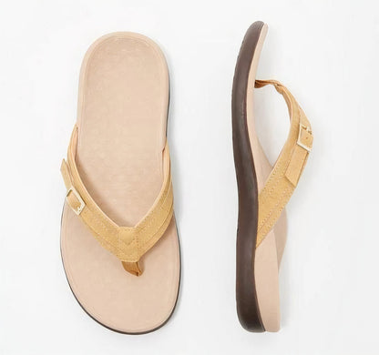 Orthopedische damessandalen met verstelbare banden – SOLENA WALK - Glamorix