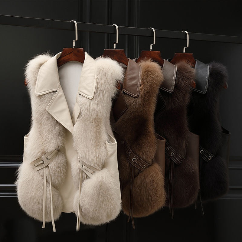 Kunstbont Vest - Patchwork Panelen En Warmte - Glamorix