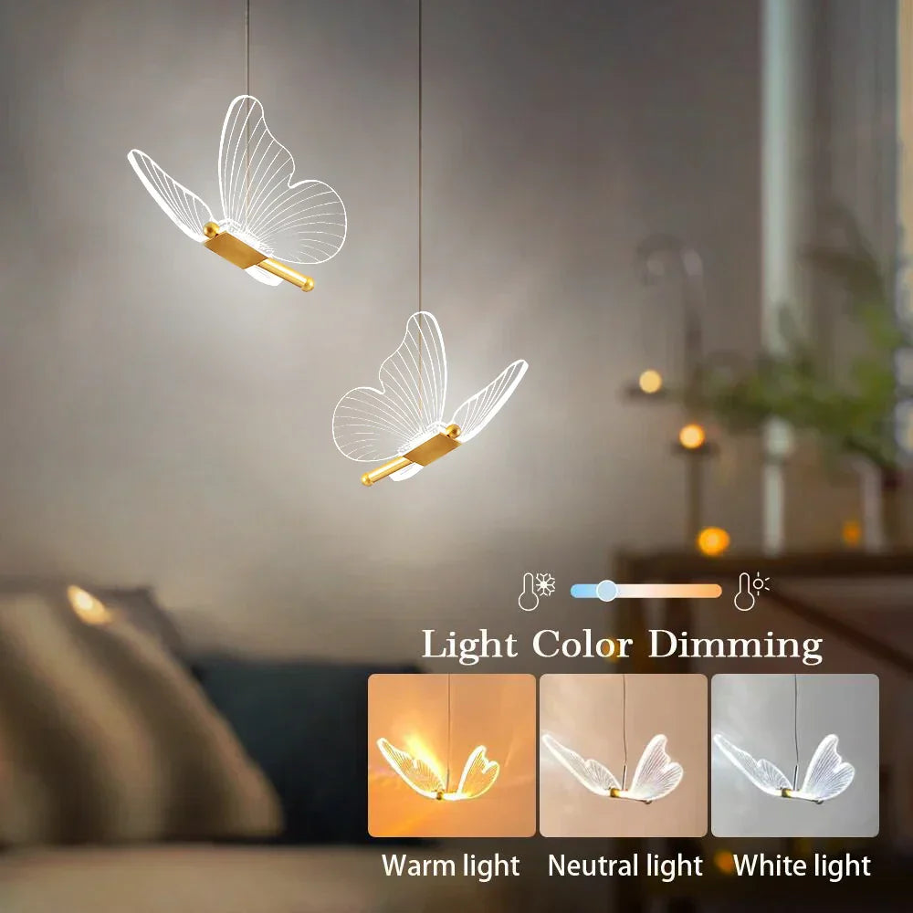 DREAMSLIGHT – Magische LED Vlinder Hanglamp voor de Kinderkamer