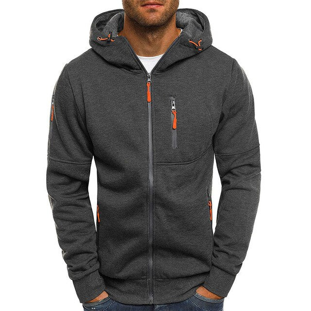 Sportvest voor heren met sportieve en functionele details geschikt voor voorjaar en herfst – NEOWEAR - Glamorix