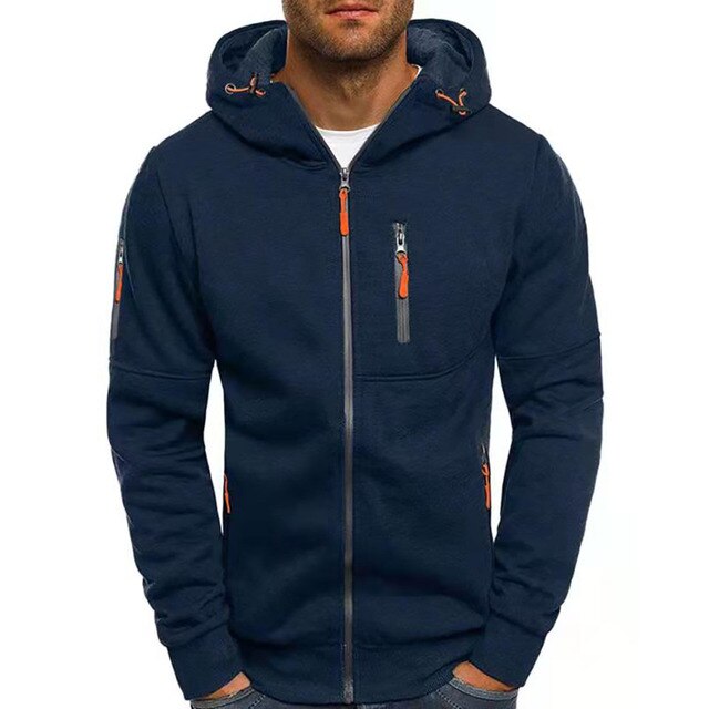 Sportvest voor heren met sportieve en functionele details geschikt voor voorjaar en herfst – NEOWEAR - Glamorix