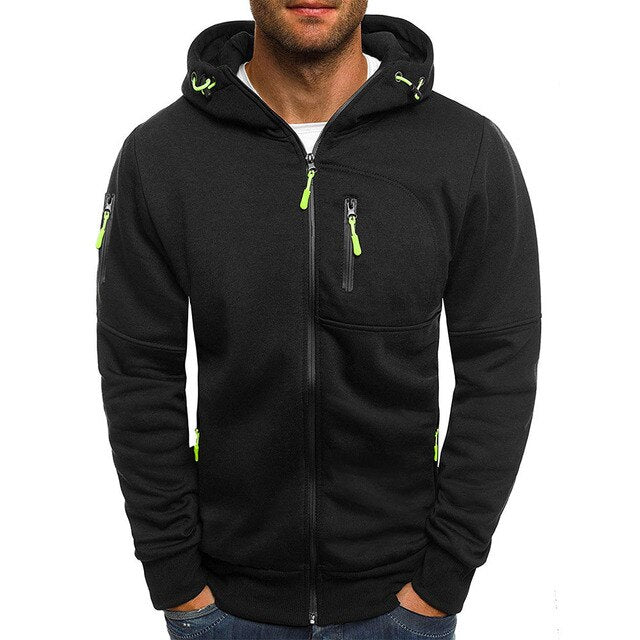 Sportvest voor heren met sportieve en functionele details geschikt voor voorjaar en herfst – NEOWEAR - Glamorix