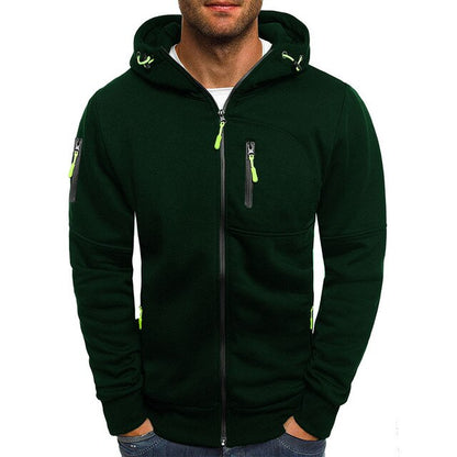 Sportvest voor heren met sportieve en functionele details geschikt voor voorjaar en herfst – NEOWEAR - Glamorix