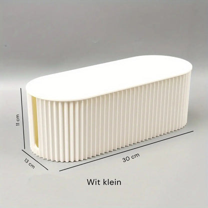 Kabel organizer box voor net en veilig kabelbeheer – ORGALETTO CleanBox - Glamorix