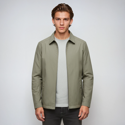 IAN – Casual heren tussenjas met ritssluiting - Glamorix