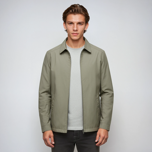 IAN – Casual heren tussenjas met ritssluiting - Glamorix