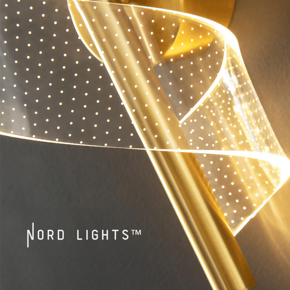AURORA - Moderne muurlamp geïnspireerd door het noorderlicht