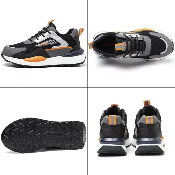 Lichtgewicht en doorsteekvaste veiligheidsschoenen met antislipzool – SAFETRAIL FORCE - Glamorix