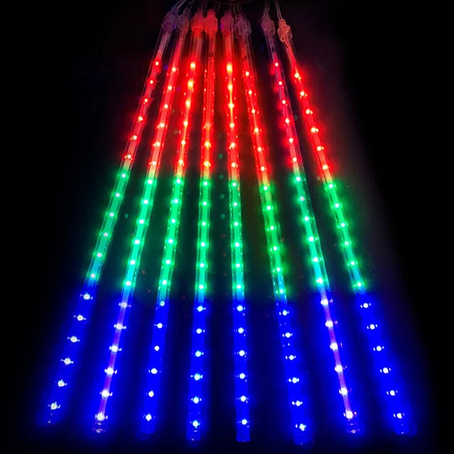 Meteoriet-geïnspireerde buitenlamp met LED-verlichting – SKYSPARK METEOR - Glamorix