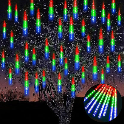 Meteoriet-geïnspireerde buitenlamp met LED-verlichting – SKYSPARK METEOR - Glamorix