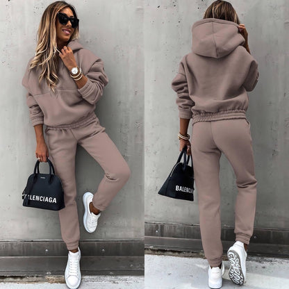 JANE – Dames trainingspak met hoodie en comfortabele joggingbroek - Glamorix