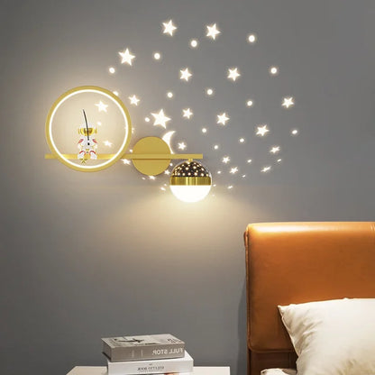 STELLINA – Moderne kinderlamp met sterrenlicht