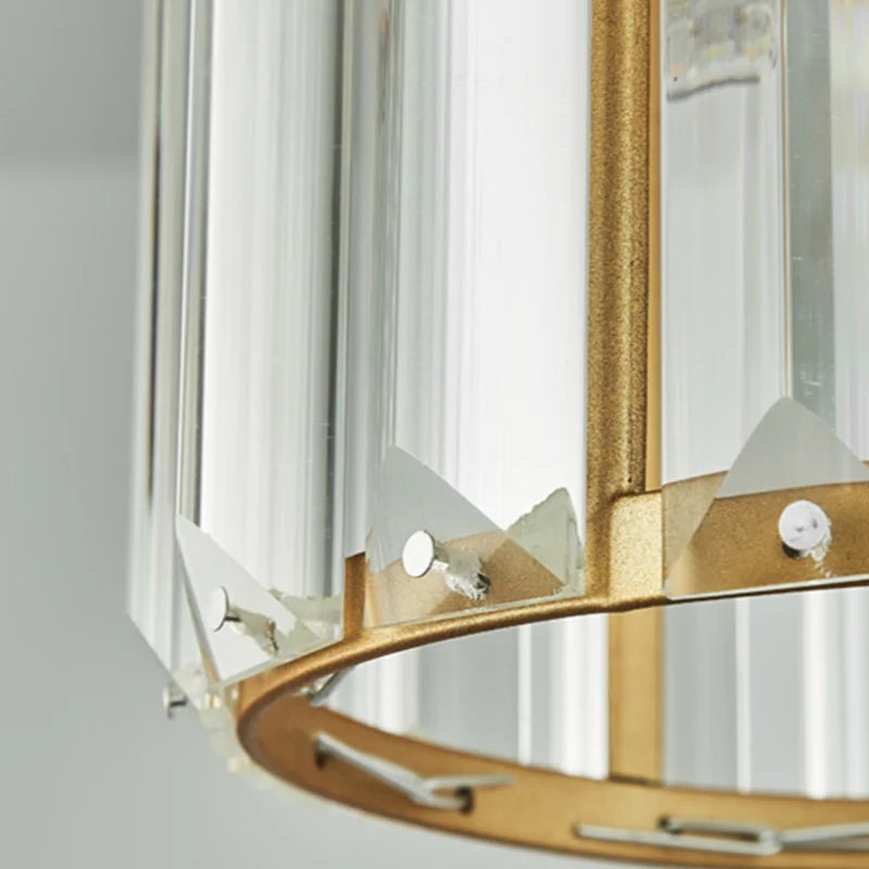 GLINSTERLICHT – Elegante hanglamp van K9 kristal