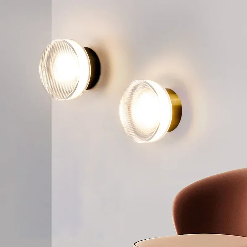 Moderne ronde wandlamp met indirect LED-licht – CIRKALUX HaloGlow - Glamorix
