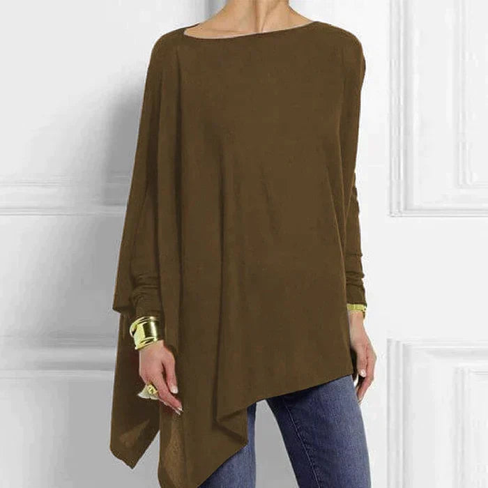 GUSTA – Suéter oversize elegante para mujer, ideal para el otoño 2025 - Glamorix