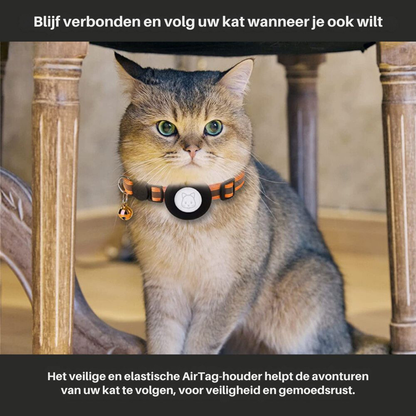 GPS-halsband voor katten met snelontgrendeling en reflecterend design – NOCAT LOST - Glamorix