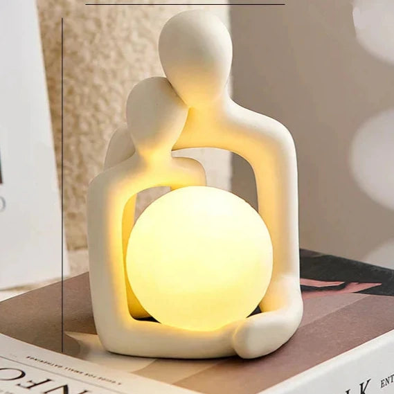 Keramisch Sfeerlicht voor een Warme Ambiance – LunaGlow