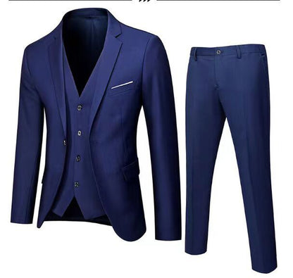 THEODORE - Slim-fit driedelig pak voor heren
