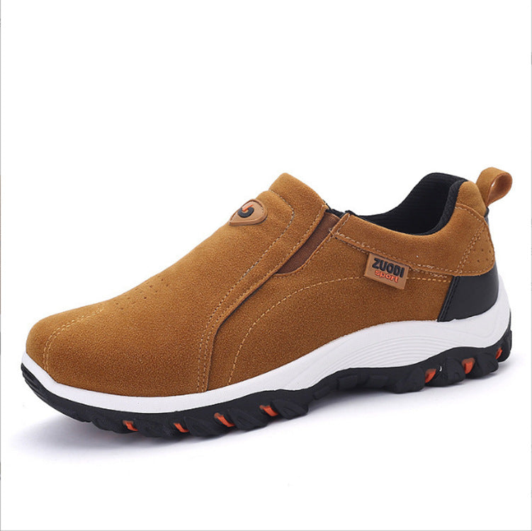 Comfortabele slip-on wandelschoen voor heren met gripzool – TRAKSTON FLEX - Glamorix