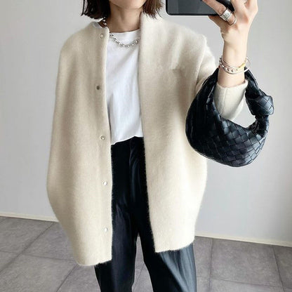 LEONA - Luxueus oversized damesvest voor stijl en comfort