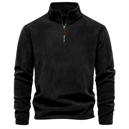 OLIVER - Heren half-zip fleece trui voor warmte en comfort